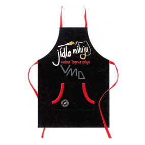 Nekupto Gifts with humor Apron with print I love food, I'm just cooking cooking 21 x 30 cm