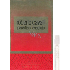 GIFT Roberto Cavalli Paradiso Assoluto perfumed water for women 1.2 ml with spray, vial