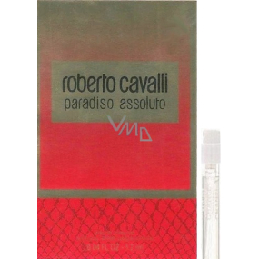 Roberto Cavalli Paradiso Assoluto eau de parfum for women 1,2 ml with spray, vial