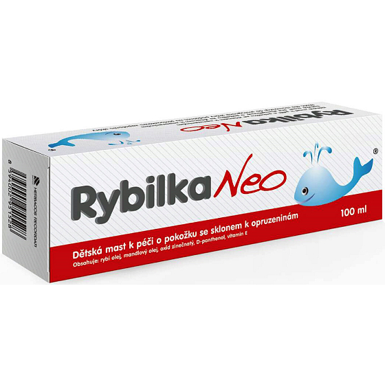 Herbacos Rybilka Neo for skin care prone to diaper rash for children 100 ml