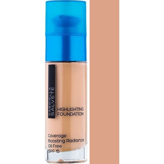 Gabriella Salvete Highlighting Foundation Makeup 102 Soft Beige 30 ml