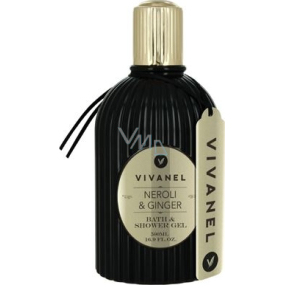 Vivian Gray Vivanel Prestige Neroli & Ginger luxury cream bath foam and shower gel 500 ml