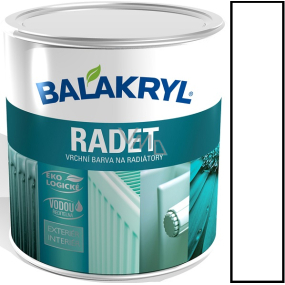 Balakryl Radet 0100 White Gloss topcoat for radiators 0.7 kg