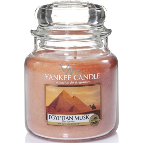 Yankee Candle Egyptian Musk - Egyptian musk scented candle Classic medium glass 411 g
