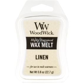 WoodWick Linen - Pure only fragrant wax for aroma lamp 22.7 g