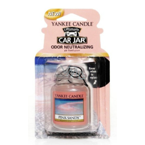 Yankee Candle Pink Sands - Pink sands gel scented car tag 30 g