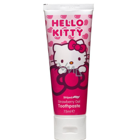 Hello Kitty Strawberry toothpaste with fluorine content for children 75 ml