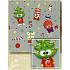 Nekupto Gift wrapping paper 70 x 200 cm Christmas Silver, green tree