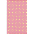 Albi Deluxe Block Gold polka dots lined, pink 9.5 cm x 15.5 cm x 1.5 cm