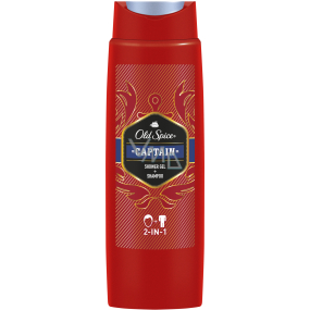 Old Spice Captain 2in1 shower gel and shampoo for men 250 ml
