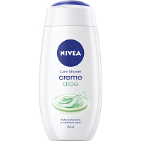 Nivea Creme Aloe Caring Shower Gel, 250 ml