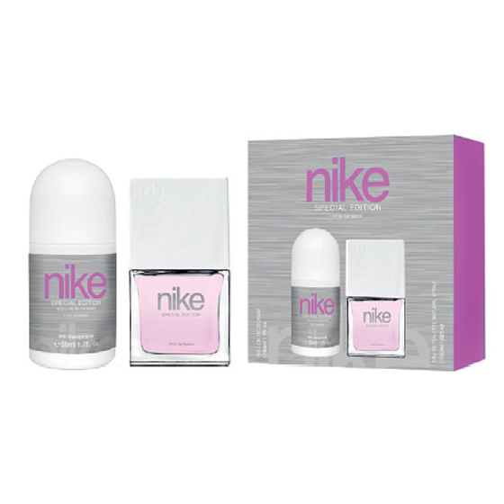 Nike Sensaction Edition for Woman Eau de Toilette for Women 30 ml + roll-on ball deodorant 50 ml, gift set