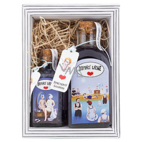 Bohemia Gifts Home Spa - Lavender shower gel 250 ml + bath salt 110 g, cosmetic set