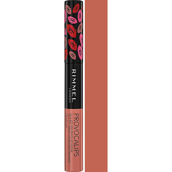Rimmel London Provocalips 16HR Kiss Proof Lip Color 710 Kiss Off Lip Gloss 4 ml and 3 ml