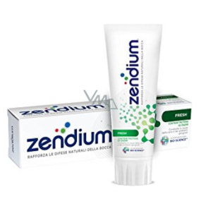 Zendium BioFresh toothpaste with fluorine brings up to 12 hours of fresher breath, fights bad breath 75 ml