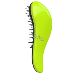 Dtangler Detangling Brush Brush for easy combing of hair 18.5 cm Green green