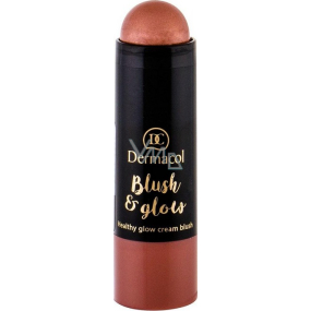 Dermacol Blush & Glow creamy brightening blush stick 07 6.4 g