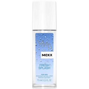 Mexx Fresh Splash for Her perfumed deodorant glass for women 75 ml