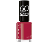 Rimmel London 60 Seconds Super Shine Nail Polish 313 Feisty Red 8 ml