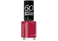 Rimmel London 60 Seconds Super Shine Nail Polish 313 Feisty Red 8 ml