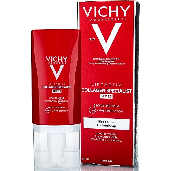 Vichy Liftactiv Specialist Collagen Fluid SPF25 Anti-Aging Day Care 50 ml