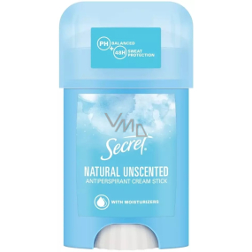 Secret Natural Unscented cream antiperspirant stick for women 40 ml
