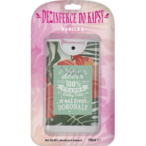 Albi Disinfection in a pocket with the scent of vanilla Wonderful daughter 15 ml