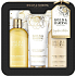Baylis & Harding Sweet Tangerine & Grapefruit shower gel 300 ml + shower cream 300 ml + body cream 130 ml + washing sponge + tin can, cosmetic set for women