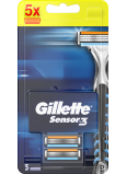 Gillette Sensor 3 spare head 5 pieces for men