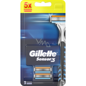 Gillette Sensor 3 spare head 5 pieces for men