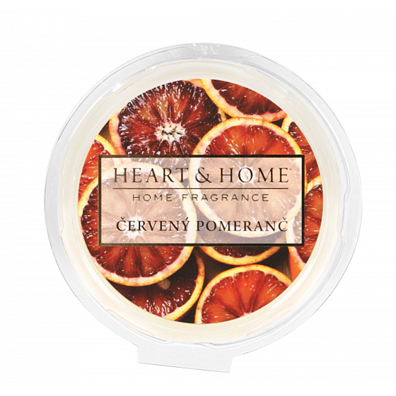 Heart & Home Red Orange Soy natural scented wax 26 g