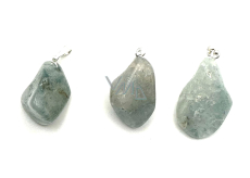 Quartz with apatite inclusions Aqualite Troml pendant natural stone, 2,2 - 3 cm, 1 piece, the most perfect healer