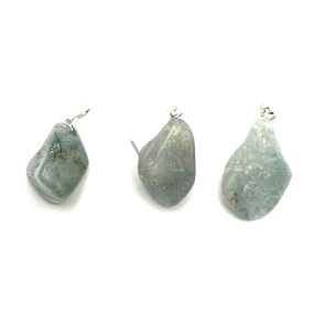 Quartz with apatite inclusions Aqualite Troml pendant natural stone, 2,2 - 3 cm, 1 piece, the most perfect healer