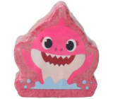 Pinkfong Baby Shark pink and red fizzy bath bomb 140 g