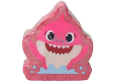 Pinkfong Baby Shark pink and red fizzy bath bomb 140 g