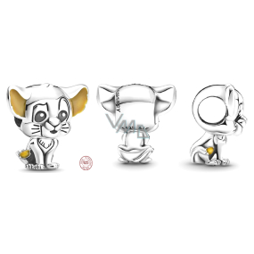 Charm Sterling silver 925 Disney Lion King - Simba, bead for bracelet movie
