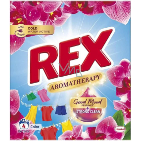 Rex Aromatherapy Color Orchid washing powder for coloured laundry 4 doses 260 g