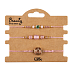 Albi Pink Turtle Bracelets, adjustable size, set of 3 pieces