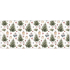 Colorful Christmas wrapping paper 200 x 70 cm Trees
