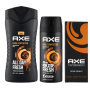 Axe Dark Temptation deodorant spray 150 ml + shower gel 250 ml + aftershave balm 100 ml