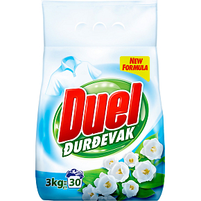 Duel washing powder Durdevak, 30 doses, 3 kg