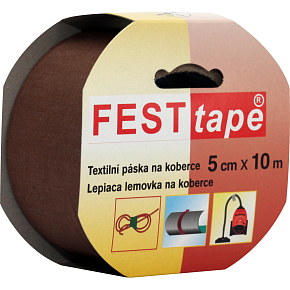 Festtape Carpet Tape Brown 50 mm × 10 m