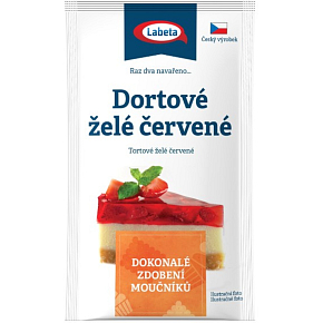 Labeta red cake jelly, 10 g