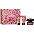 Versace Crystal Noir EdT 50 ml Eau de Toilette + Shower Gel 50 ml + Body Lotion 50 ml
