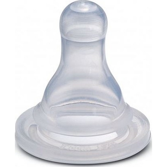 Baby Farlin Silicone pacifier round G-1 + Cross 0-6 months 1 piece