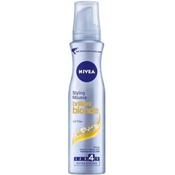 Nivea Brilliant Blonde for blonde hair foam hardener 150 ml