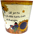 Nekupto Flower pot gift box large diameter 15.5 cm 1 piece