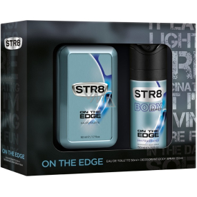 Str8 On The Edge eau de toilette 50 ml + deodorant spray 150 ml, gift set for men