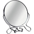 Double-sided cosmetic mirror with stand 10 cm 60180