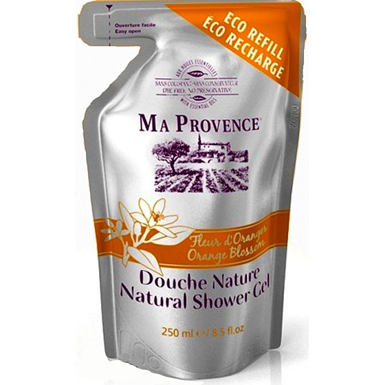 Ma Provence Bio Orange flowers shower gel refill 250 ml